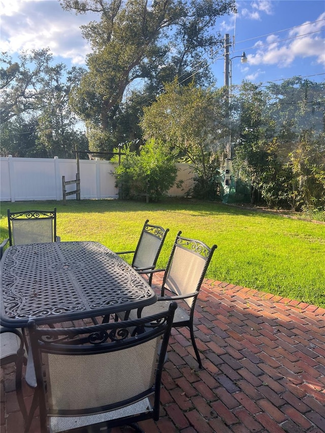 view of patio