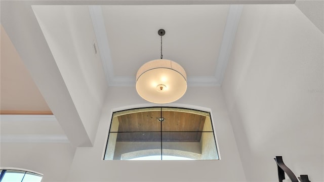 interior details featuring crown molding