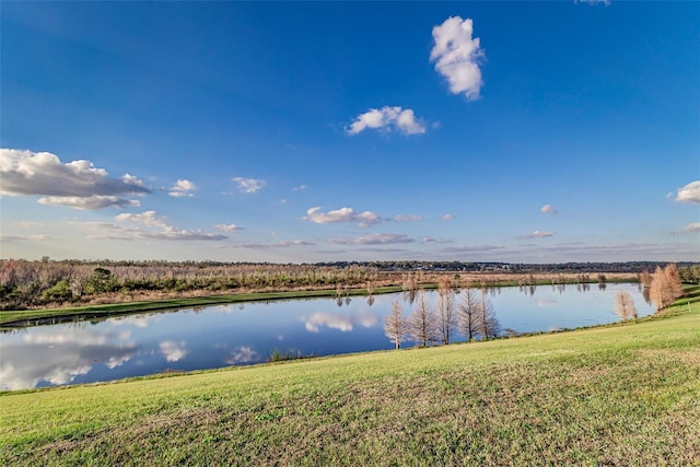 property view of water