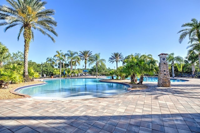 view of swimming pool