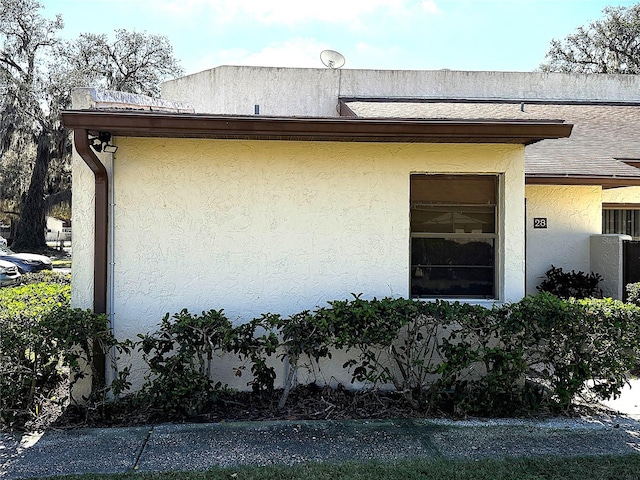 view of side of property