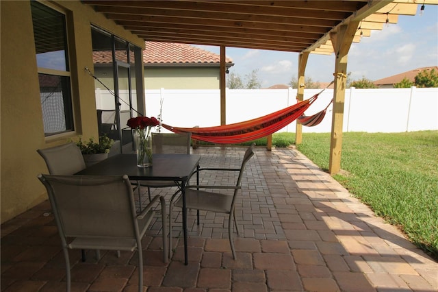 view of patio / terrace