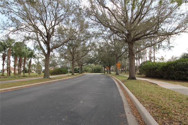 view of road