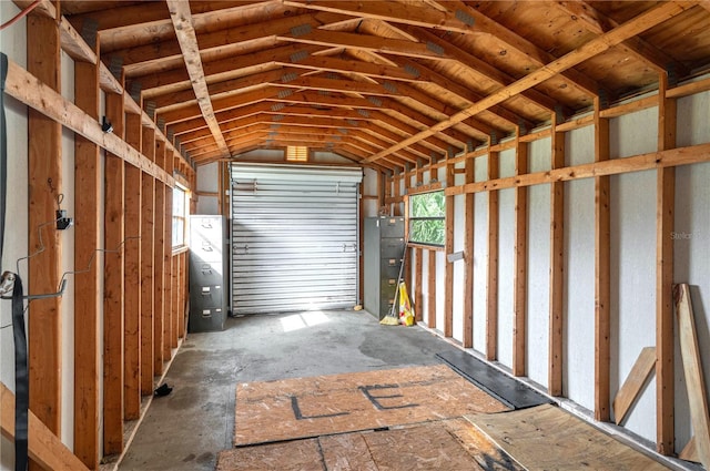 storage area featuring a garage