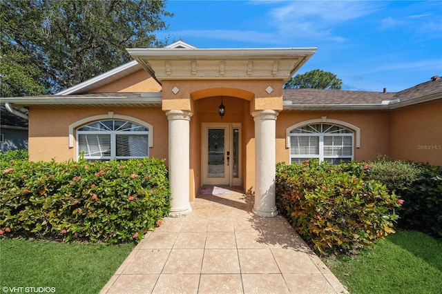 view of property entrance