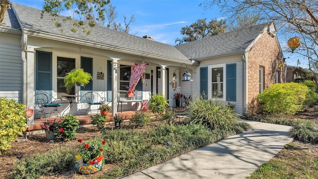 bungalow-style home featuring a porch