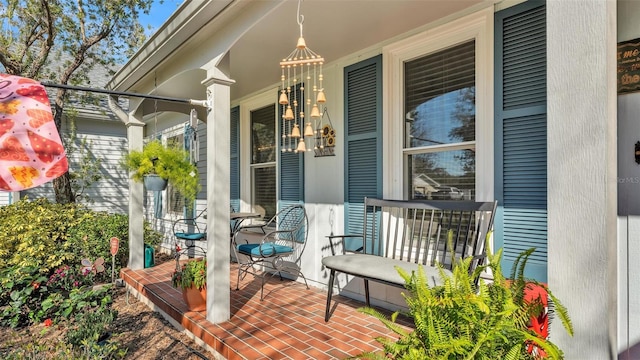 view of patio / terrace featuring a porch