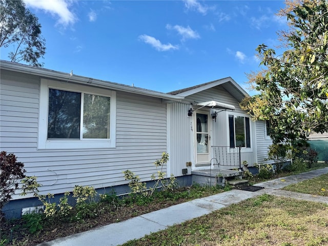 view of front of house