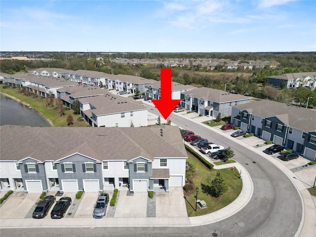 8680 Falling Blue Pl, Riverview, FL 33578 - aerial perspective of suburban area
