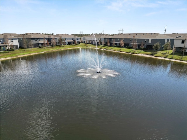 8680 Falling Blue Pl, Riverview, FL 33578 - water view with nearby suburban area