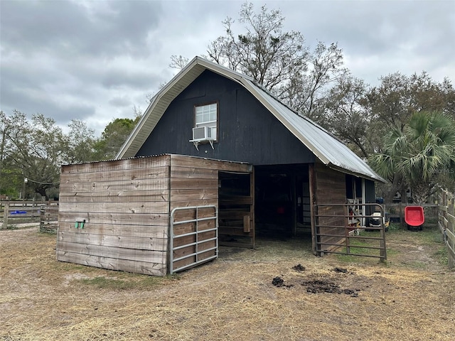 exterior space featuring cooling unit