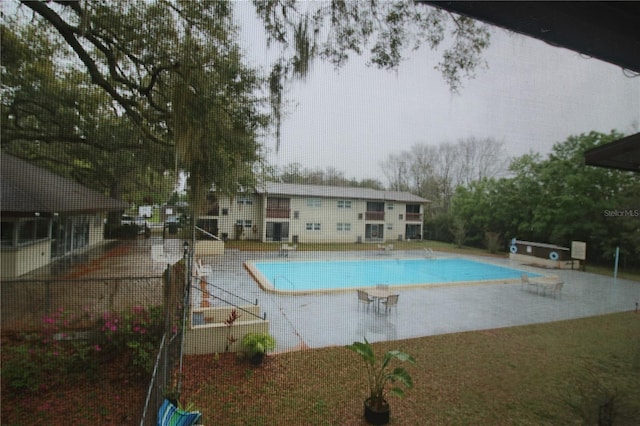 view of community pool