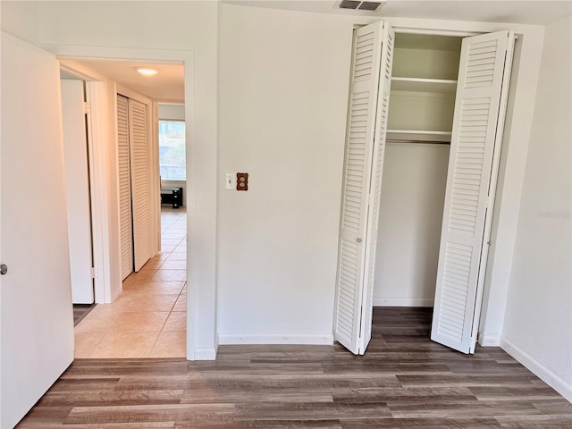 closet with visible vents