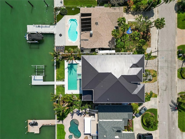 drone / aerial view