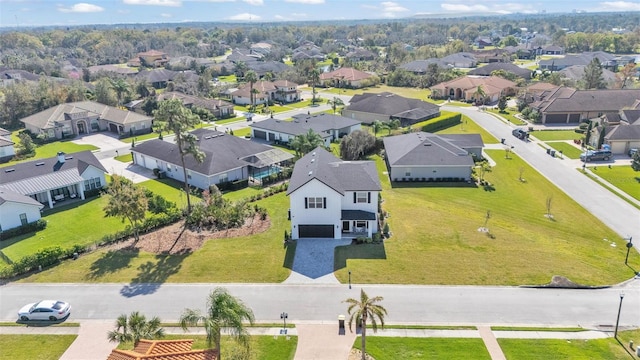 birds eye view of property featuring a residential view