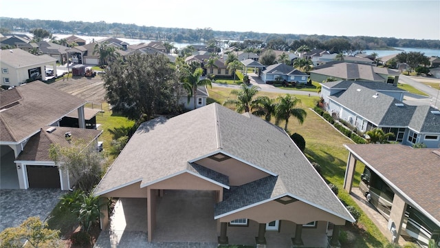 bird's eye view featuring a residential view