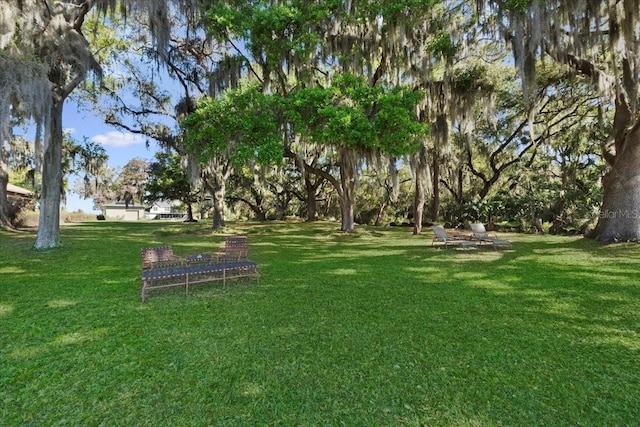 exterior space featuring a lawn