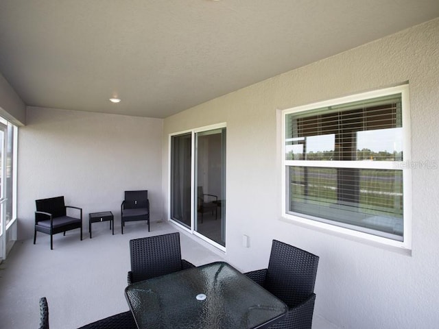 view of patio / terrace with outdoor dining area