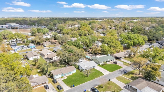 birds eye view of property featuring a residential view