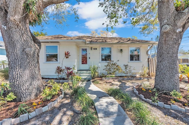 view of ranch-style house