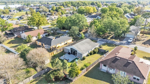 birds eye view of property featuring a residential view