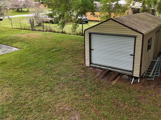 exterior space featuring fence