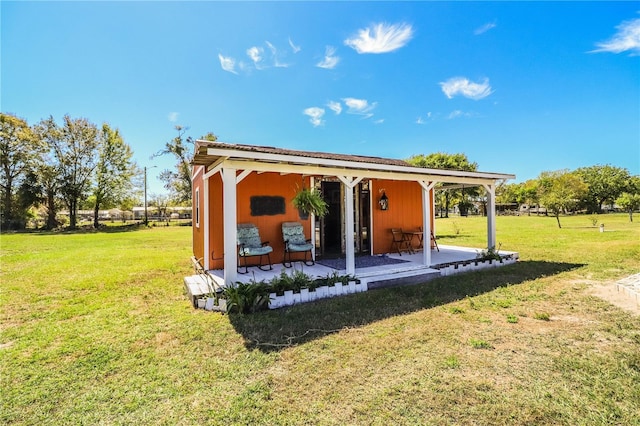 view of outbuilding with an outdoor structure