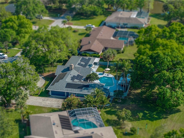 drone / aerial view