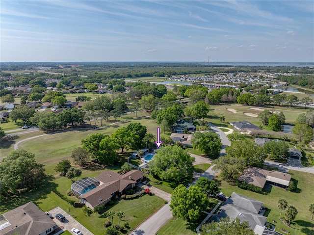 drone / aerial view