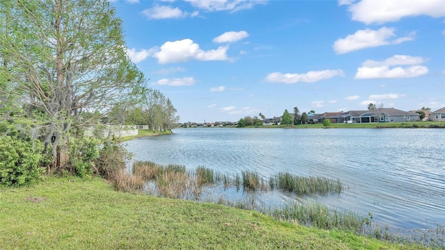 property view of water