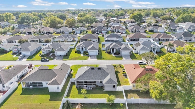 birds eye view of property featuring a residential view