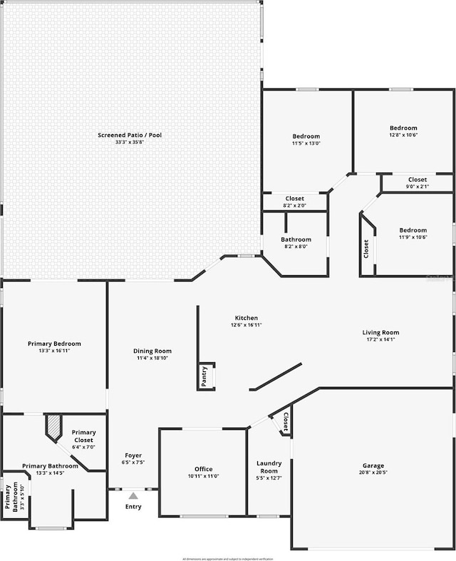 2420 Windchaser Ct, Melbourne, FL 32904 - floor plan
