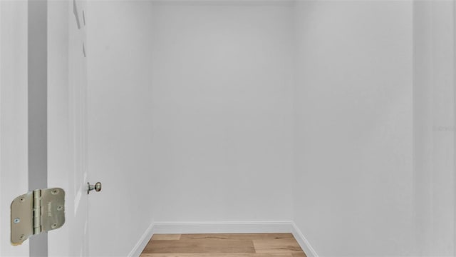 interior space featuring light wood-type flooring
