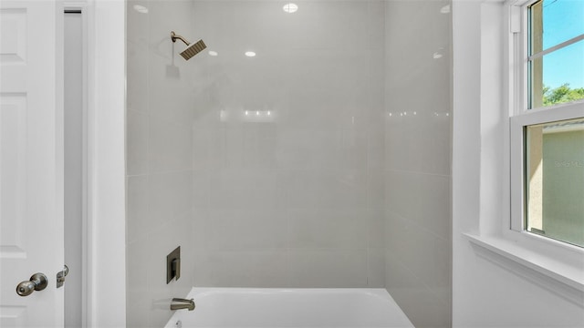 full bath featuring tub / shower combination