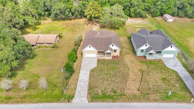 drone / aerial view