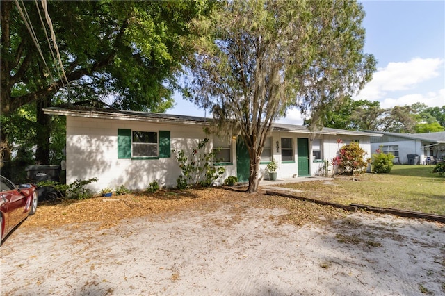 658, 660, 662 24th St NW, Winter Haven, FL 33880 - ranch-style house featuring a front lawn