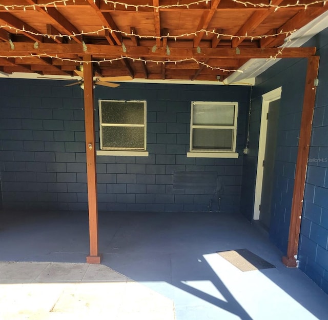 1024 31st St NW, Winter Haven, FL 33881 - below grade area with concrete block wall
