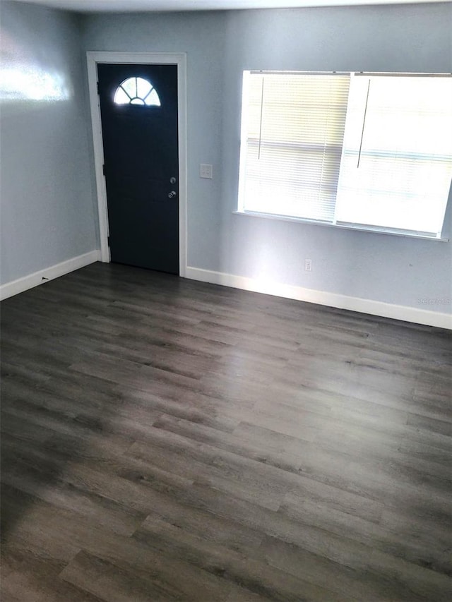 1024 31st St NW, Winter Haven, FL 33881 - foyer with dark wood-style flooring and plenty of natural light