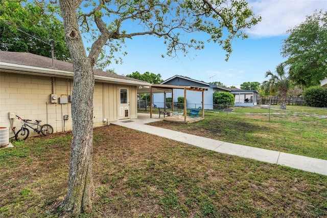 202 Saint Lucie Rd, Winter Haven, FL 33884 - view of yard with a patio area and cooling unit