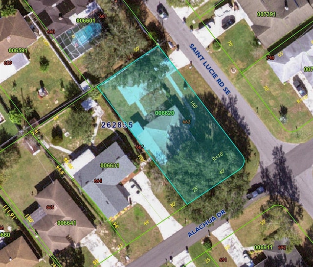 202 Saint Lucie Rd, Winter Haven, FL 33884 - aerial view of property's location