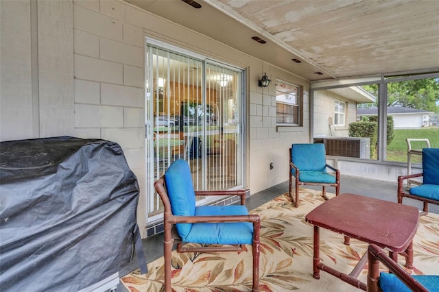 202 Saint Lucie Rd, Winter Haven, FL 33884 - view of patio featuring a grill
