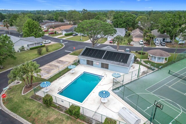 2042 Windward Pass, Lakeland, FL 33813 - birds eye view of property featuring a residential view