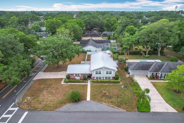 1135 Palace Pl, Lakeland, FL 33813 - aerial view of property and surrounding area