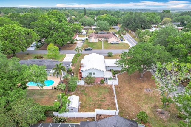 1135 Palace Pl, Lakeland, FL 33813 - drone / aerial view of a pool area