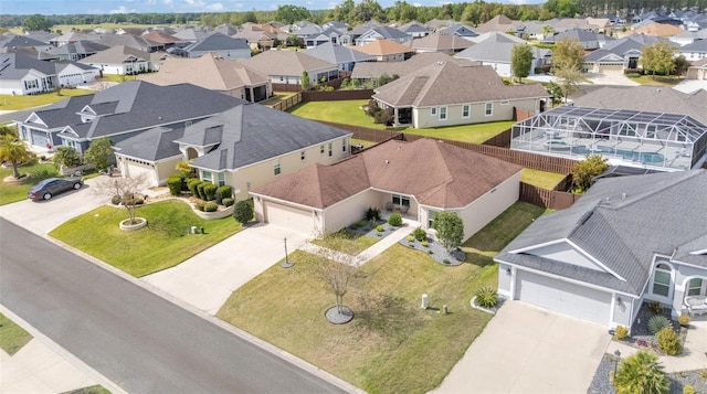 3273 Sennett Cir, Oxford, FL 34484 - birds eye view of property featuring a residential view