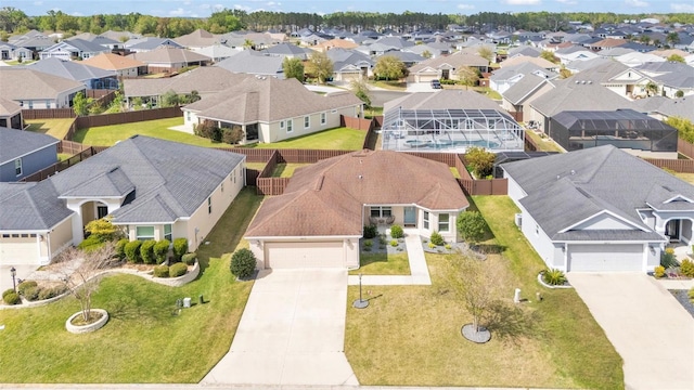 3273 Sennett Cir, Oxford, FL 34484 - aerial view featuring a residential view