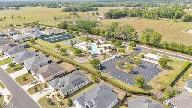 3273 Sennett Cir, Oxford, FL 34484 - birds eye view of property featuring a residential view