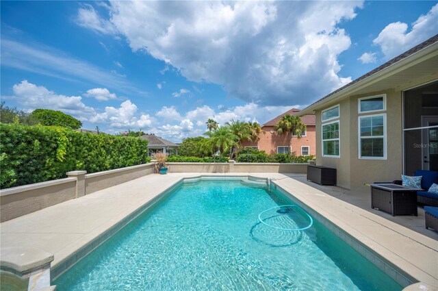 715 Hanover Ct, Lakeland, FL 33813 - view of swimming pool featuring a patio