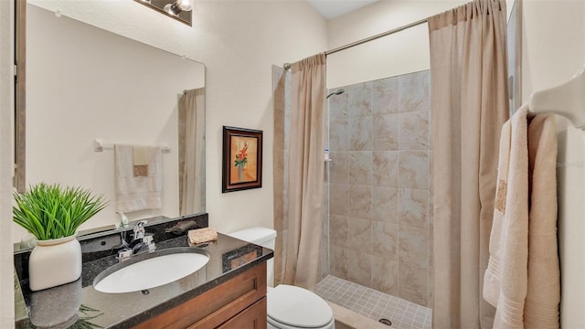 6372 English Creek Dr, Lakeland, FL 33811 - bathroom with vanity and a tile shower