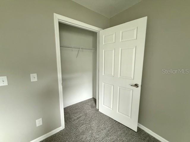 view of closet